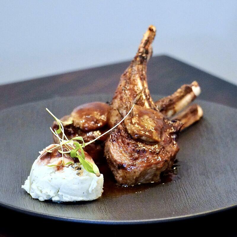 Lamb Chop With Foie Gras